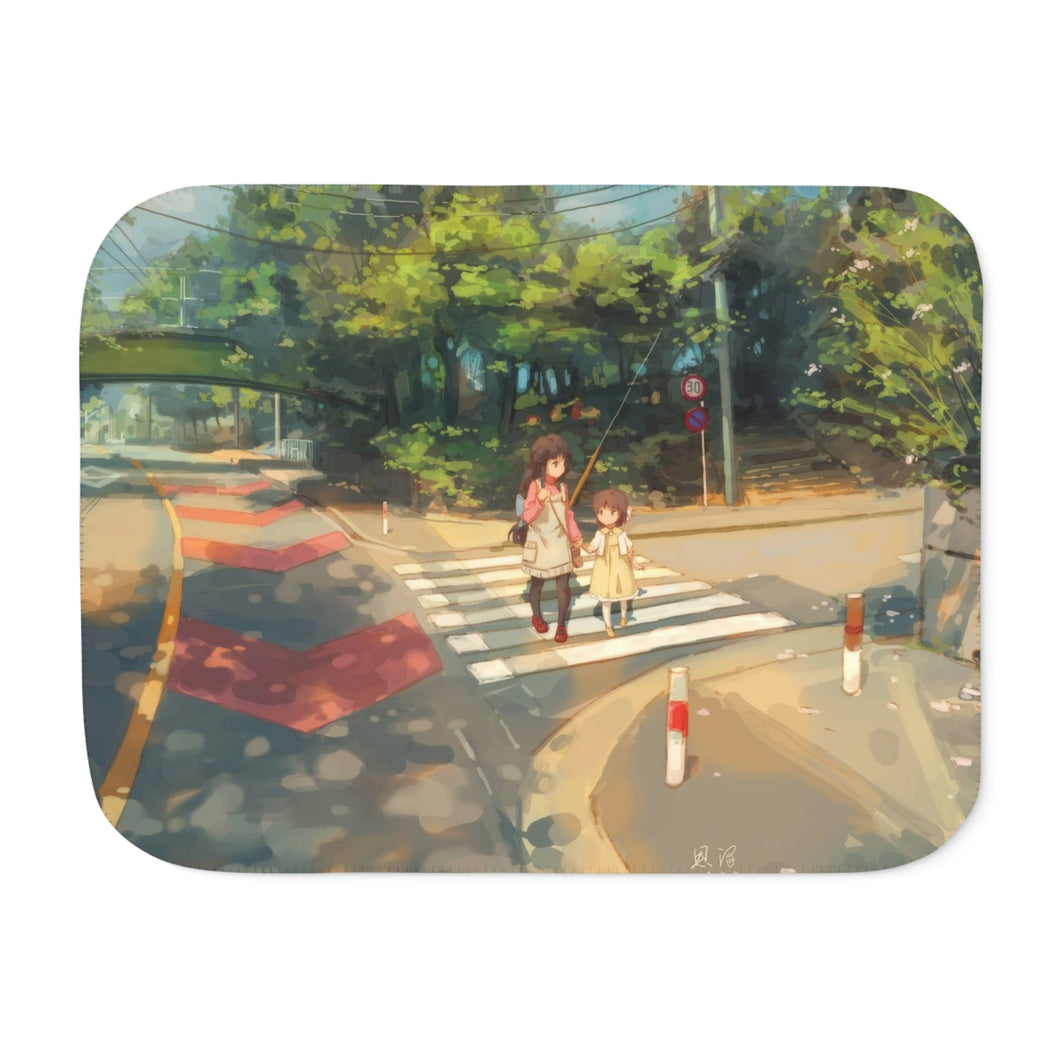 Anime Clannad Sherpa Blanket