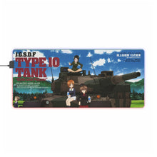 Load image into Gallery viewer, Girls und Panzer RGB LED Mouse Pad (Desk Mat)
