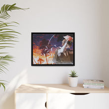 Load image into Gallery viewer, Osamu Dazai Canvas Framed Art Print
