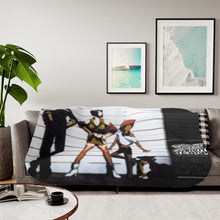 Load image into Gallery viewer, Anime Cowboy Bebopr Sherpa Blanket
