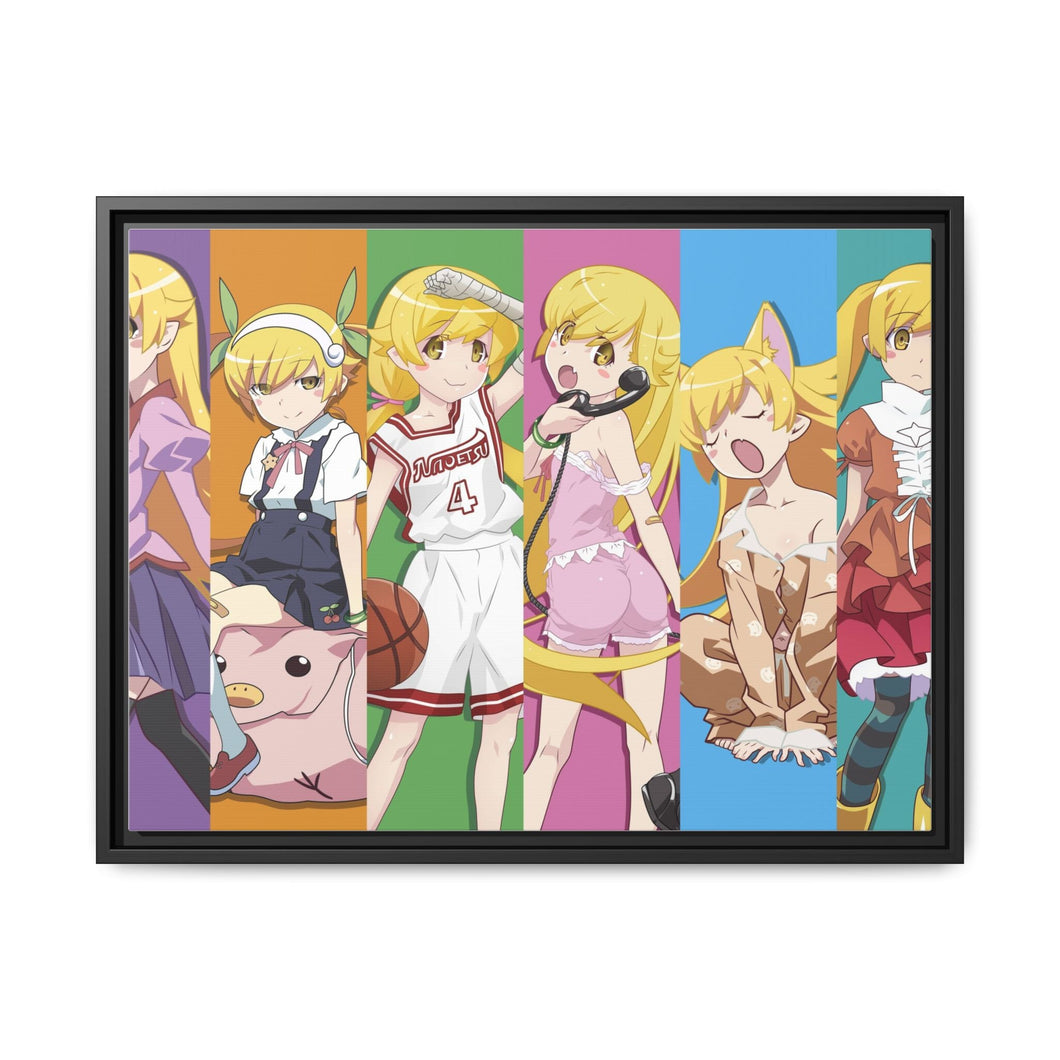 Monogatari (Series) Canvas Framed Art Print