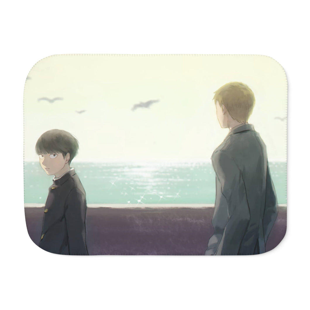 Anime Mob Psycho 100 Sherpa Blanket