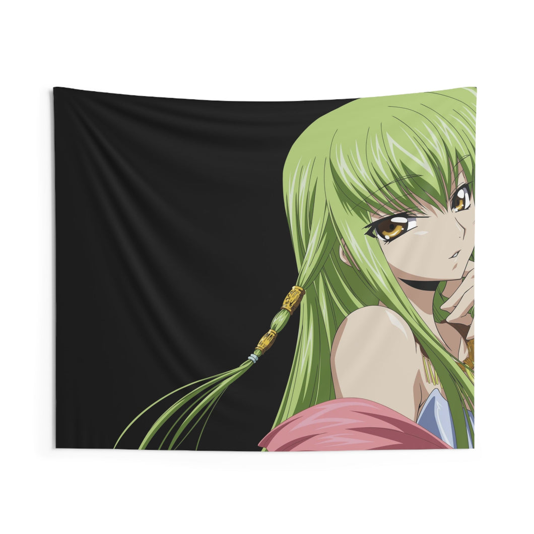 C.C. (Code Geass) Indoor Wall Tapestry