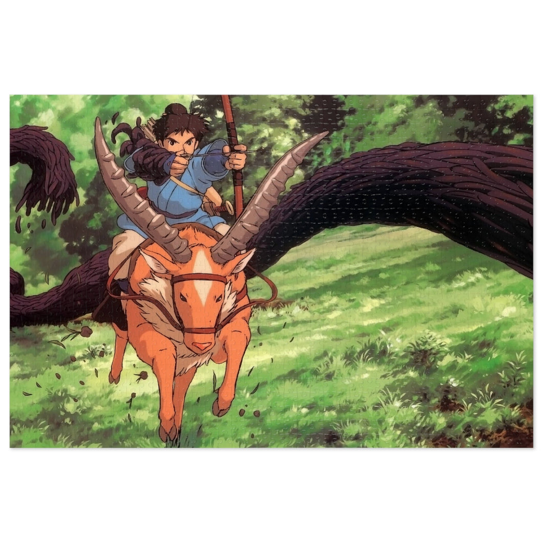 Anime Princess Mononoke Jigsaw Puzzle