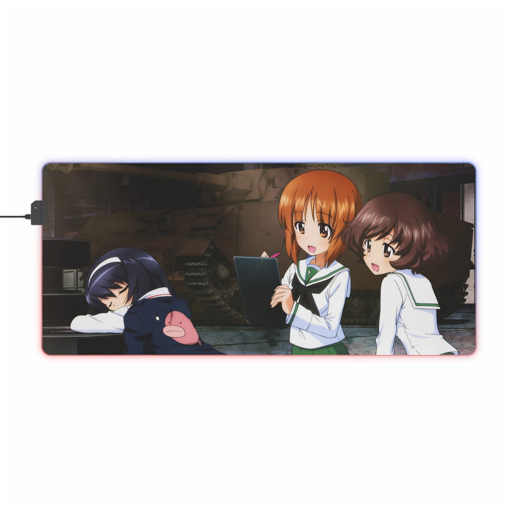 Girls und Panzer RGB LED Mouse Pad (Desk Mat)