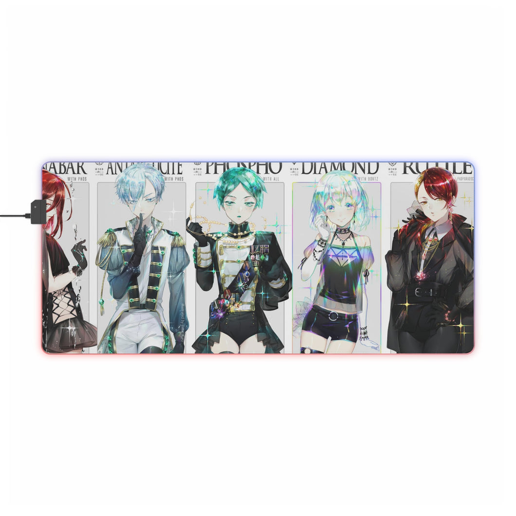 Houseki no Kuni RGB LED Mouse Pad (Desk Mat)