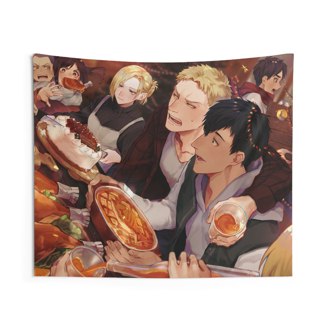 Anime Attack On Titan Indoor Wall Tapestry