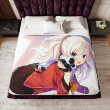 Load image into Gallery viewer, Nao Tomori holding a camera Sherpa Blanket
