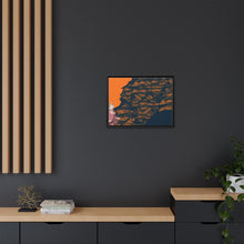 Load image into Gallery viewer, Anime Samurai Champloo Canvas Framed Art Print
