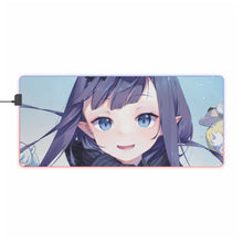 Load image into Gallery viewer, Ninomae Ina&#39;nis RGB LED Mouse Pad (Desk Mat)

