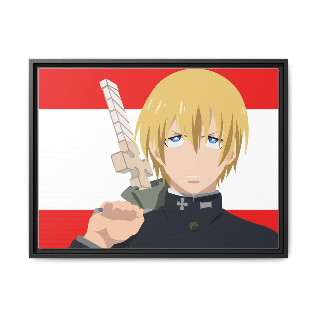 Fire Force Arthur Boyle Canvas Framed Art Print