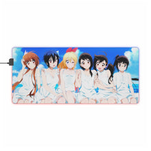 Load image into Gallery viewer, Nisekoi Chitoge Kirisaki, Kosaki Onodera, Seishirou Tsugumi, Marika Tachibana, Ruri Miyamoto RGB LED Mouse Pad (Desk Mat)
