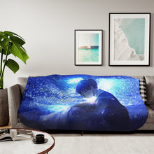 Load image into Gallery viewer, Anime Your Lie in April Sherpa Blanket
