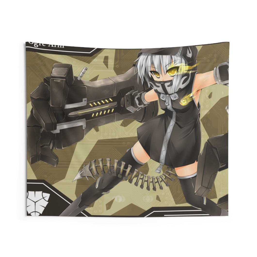 Black Rock Shooter Indoor Wall Tapestry
