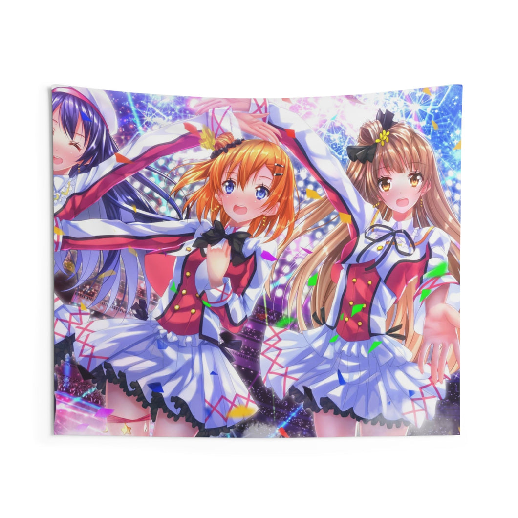 Love Live! Kotori Minami, Umi Sonoda, Honoka Kousaka Indoor Wall Tapestry
