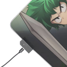Load image into Gallery viewer, My Hero Academia Izuku Midoriya, Tsuyu Asui RGB LED Mouse Pad (Desk Mat)
