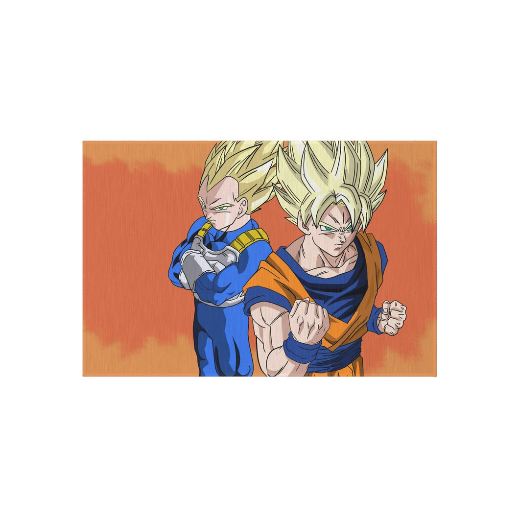 Goku - Vegeta Duo Rug