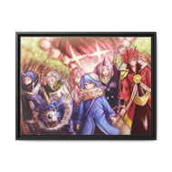 Anime That Time I Got Reincarnated as a Slime Canvas Framed Art Print