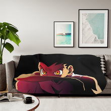Load image into Gallery viewer, Gon Freecss Sherpa Blanket
