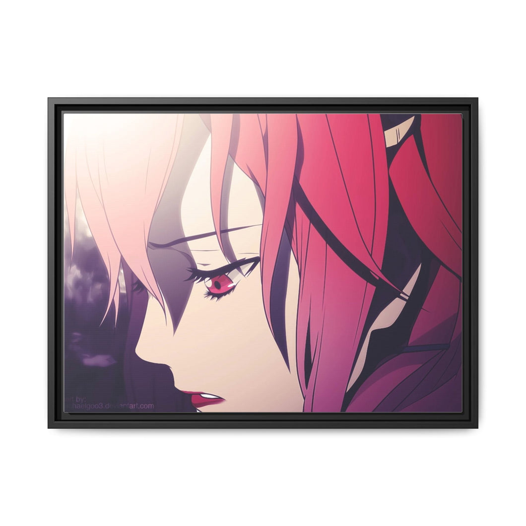 Anime Guilty Crown Canvas Framed Art Print