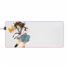 Load image into Gallery viewer, The Melancholy Of Haruhi Suzumiya RGB LED Mouse Pad (Desk Mat)
