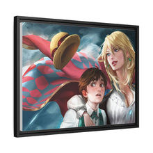 Load image into Gallery viewer, Anime Howl&#39;s Moving Castle Canvas Framed Art Print
