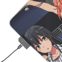 Load image into Gallery viewer, My Teen Romantic Comedy SNAFU Hachiman Hikigaya, Yukino Yukinoshita, Yui Yuigahama RGB LED Mouse Pad (Desk Mat)
