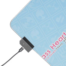 Load image into Gallery viewer, Glass Heart Princess RGB LED Mouse Pad (Desk Mat)
