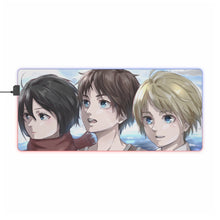 Load image into Gallery viewer, Anime Attack On Titan RGB LED Mouse Pad (Desk Mat)
