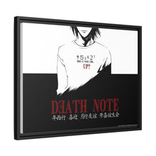 Load image into Gallery viewer, Death Note Canvas Framed Art Print
