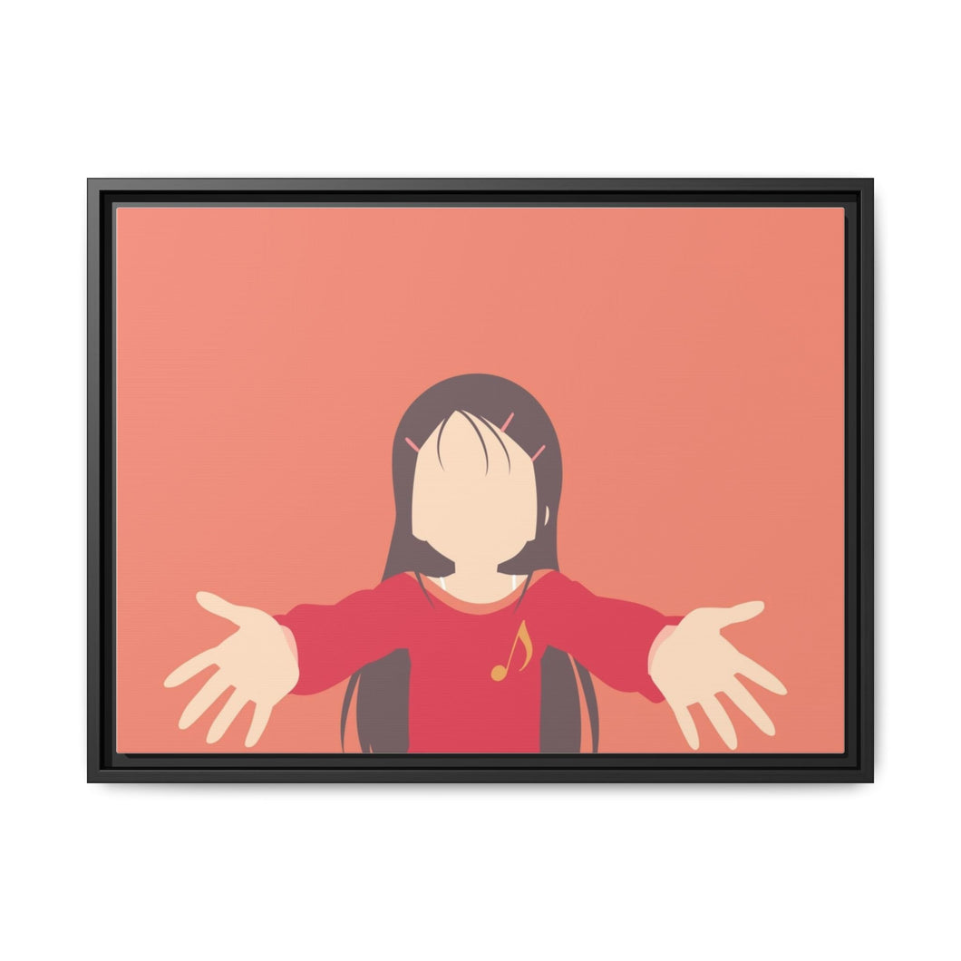 Ayumi Otosaka Minimalist Canvas Framed Art Print