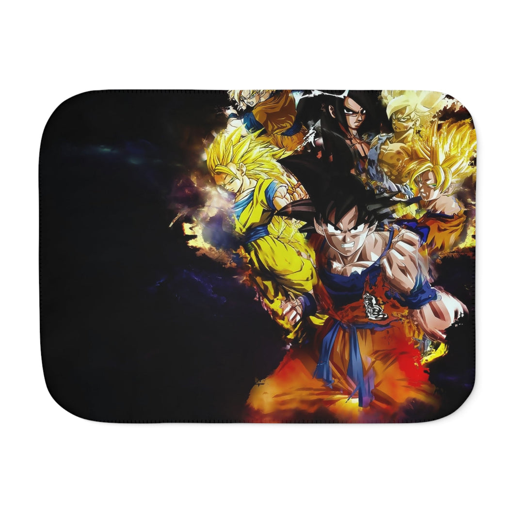 Anime Dragon Ball Z Sherpa Blanket