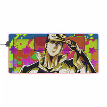 Load image into Gallery viewer, JoJo&#39;s Bizarre Adventure: Diamond is Unbreakable - Jotaro Kujo RGB LED Mouse Pad (Desk Mat)
