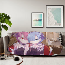 Load image into Gallery viewer, Anime Re:ZERO -Starting Life in Another World- Sherpa Blanket
