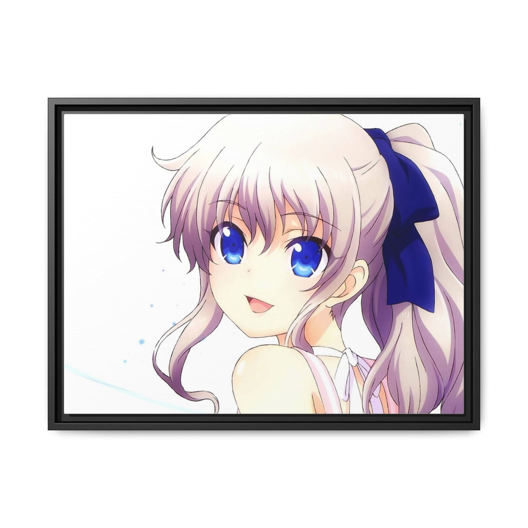 Nao Tomori face Canvas Framed Art Print
