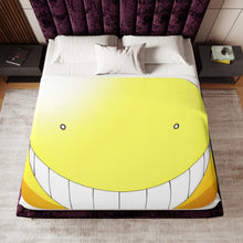 Load image into Gallery viewer, Koro-sensei Sherpa Blanket
