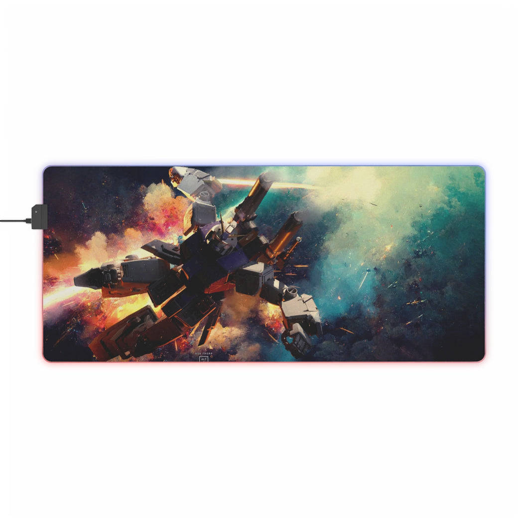 ALL. OUT. WAR. RGB LED Mouse Pad (Desk Mat)