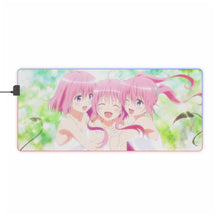 Load image into Gallery viewer, To Love-Ru: Darkness RGB LED Mouse Pad (Desk Mat)
