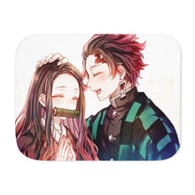 Load image into Gallery viewer, Demon Slayer: Kimetsu no Yaiba Sherpa Blanket
