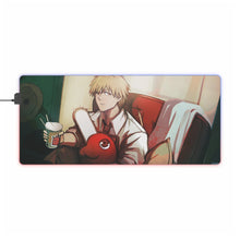 Load image into Gallery viewer, Chainsaw Man RGB LED Mouse Pad (Desk Mat)
