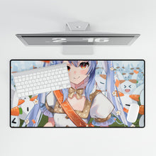 Load image into Gallery viewer, Usada Pekora Mouse Pad (Desk Mat)
