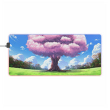 Load image into Gallery viewer, Anime Tree RGB LED Mouse Pad (Desk Mat)
