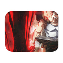 Load image into Gallery viewer, Anime Black Clover Sherpa Blanket
