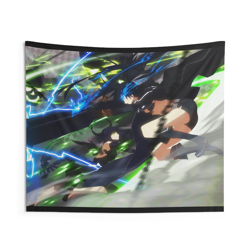 Black Rock Shooter Indoor Wall Tapestry