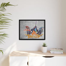 Load image into Gallery viewer, Anime Neon Genesis Evangelion Canvas Framed Art Print
