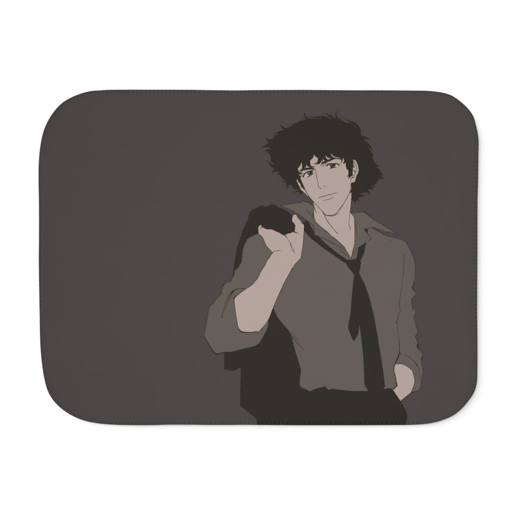 Anime Cowboy Bebopr Sherpa Blanket