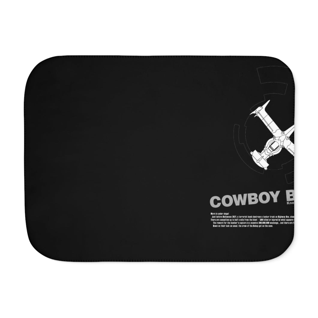 Anime Cowboy Bebop Sherpa Blanket