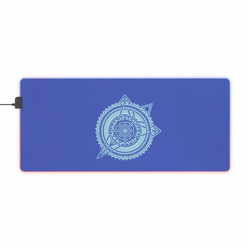 Rokudenashi Majutsu Koushi To Akashic Records RGB LED Mouse Pad (Desk Mat)