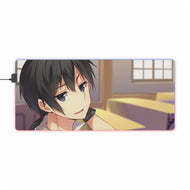 Rokudenashi Majutsu Koushi To Akashic Records Glenn Radars RGB LED Mouse Pad (Desk Mat)