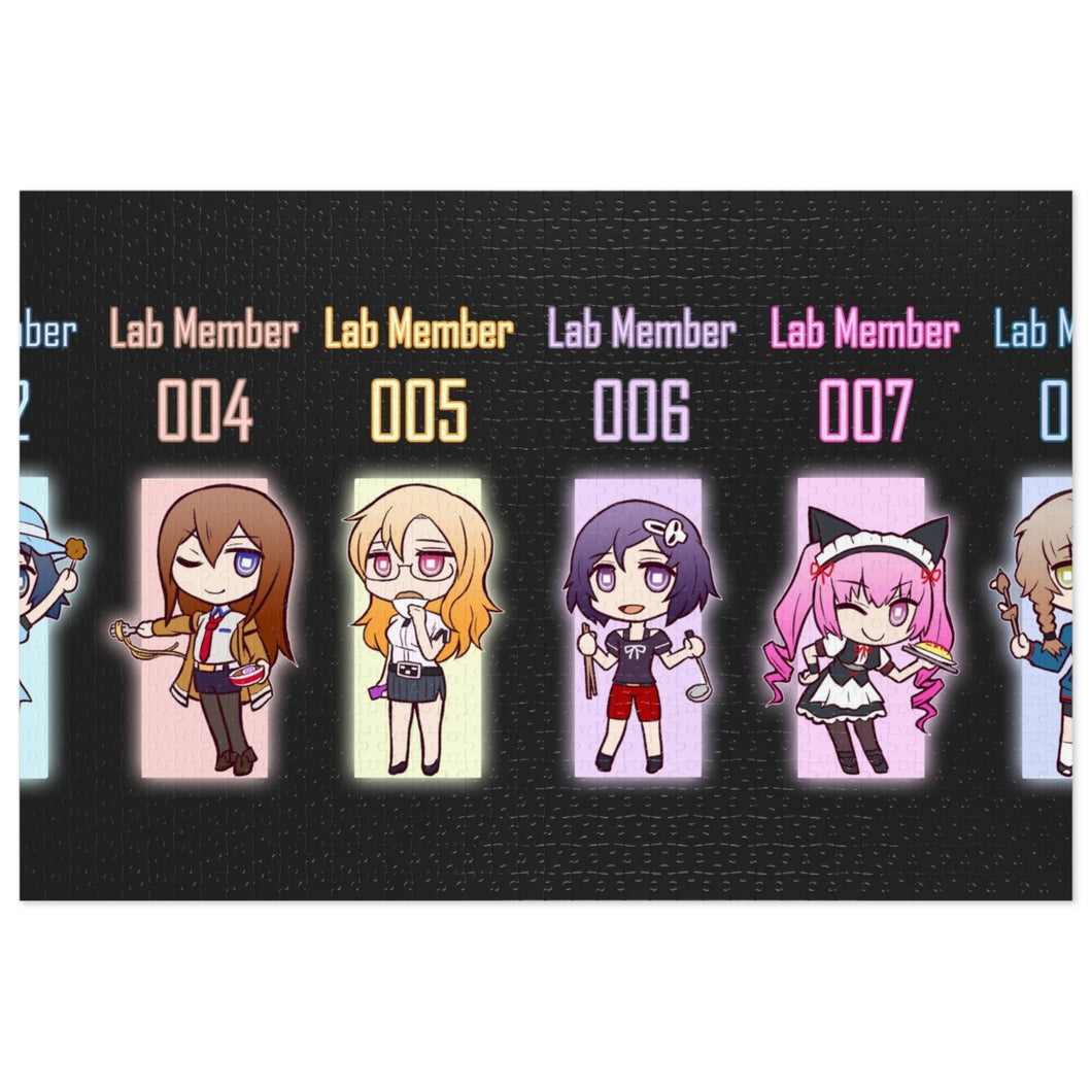 Chibi Lab Members Jigsaw Puzzle